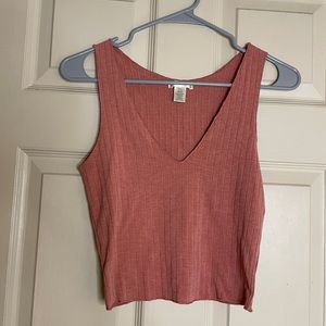 Fashion nova cropped tank top